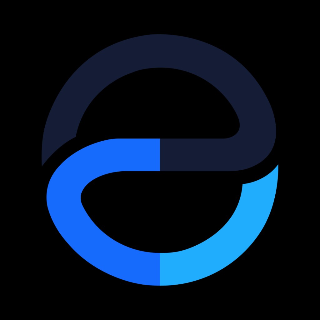 Icon — color on black